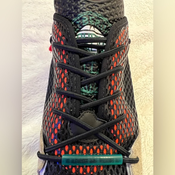 RARE ADIDAS ORIGINALS X ALEXANDER WANG REISSUE RUN SOLAR RED - Size 12 - Picture 13 of 14